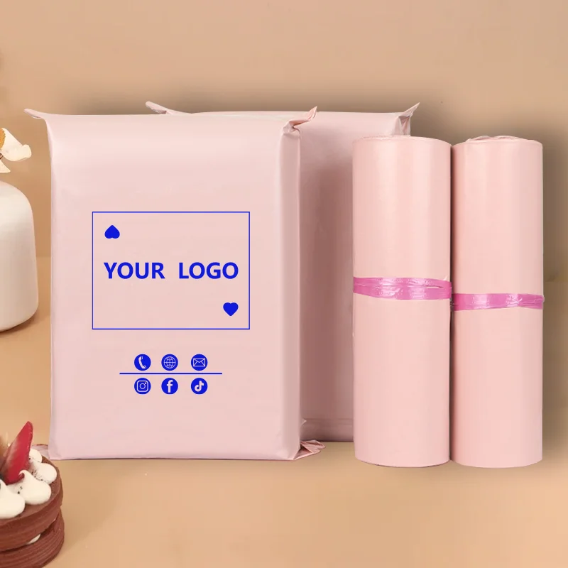 100 pink courier bags, logistics packaging bags, plastic self-adhesive bags for packing and shipping, can be printed with a logo
100 pink courier bags, logistics packaging bags, plastic self-adhesive bags for packing and shipping, can be printed with a logo