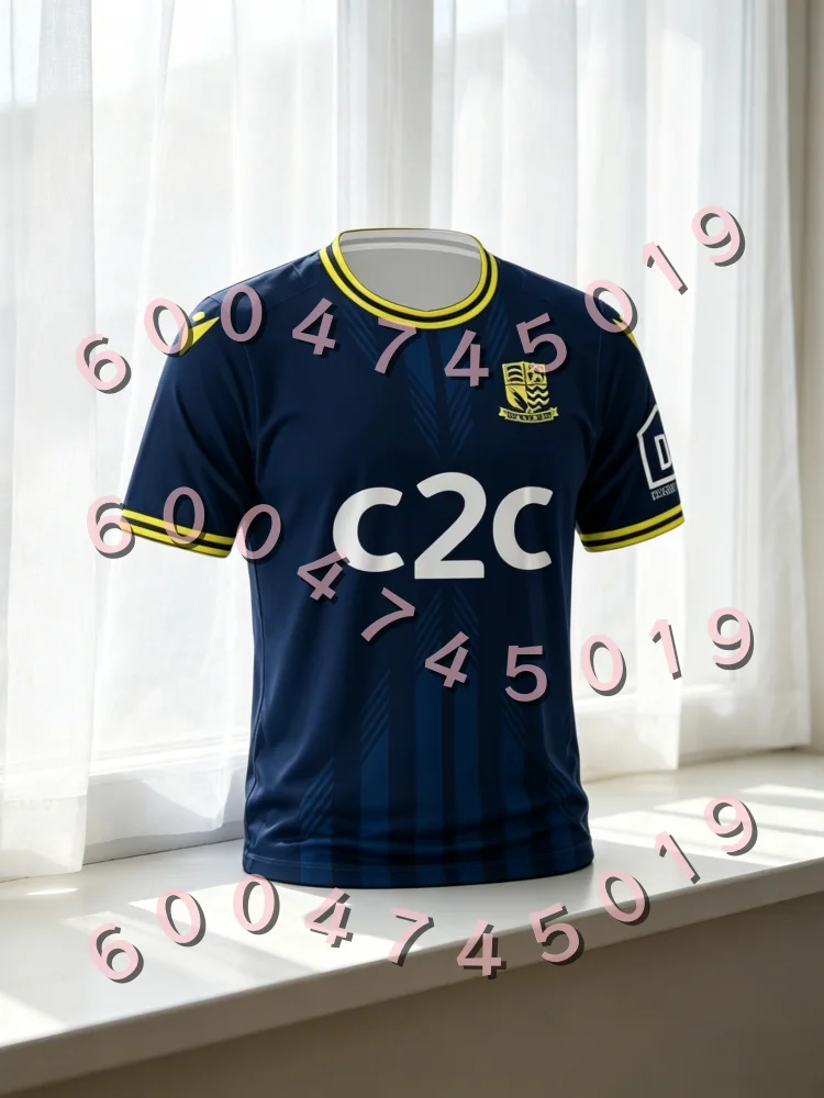 Southend United FC Home Soccer Jersey Family Matching Outfits Navy Blue Yellow Football Shirt Quick Dry Sportswear Adults & Kids
Southend United FC Home Soccer Jersey Family Matching Outfits Navy Blue Yellow Football Shirt Quick Dry Sportswear Adults & Kids