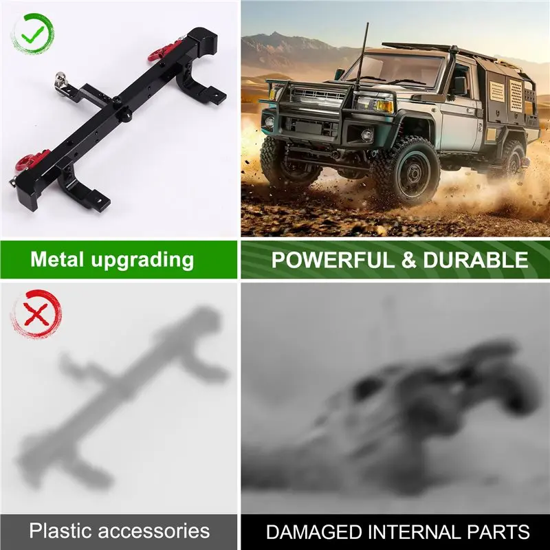 Metal Upgraded Rear Bumper Trailer Hook For MN Model 1/12 MN82 LC79 RC Car Parts-AA02
Metal Upgraded Rear Bumper Trailer Hook For MN Model 1/12 MN82 LC79 RC Car Parts-AA02