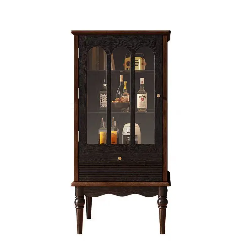 LMM mid-ancient style solid wood side cabinet, high-end living room French retro locker
LMM mid-ancient style solid wood side cabinet, high-end living room French retro locker