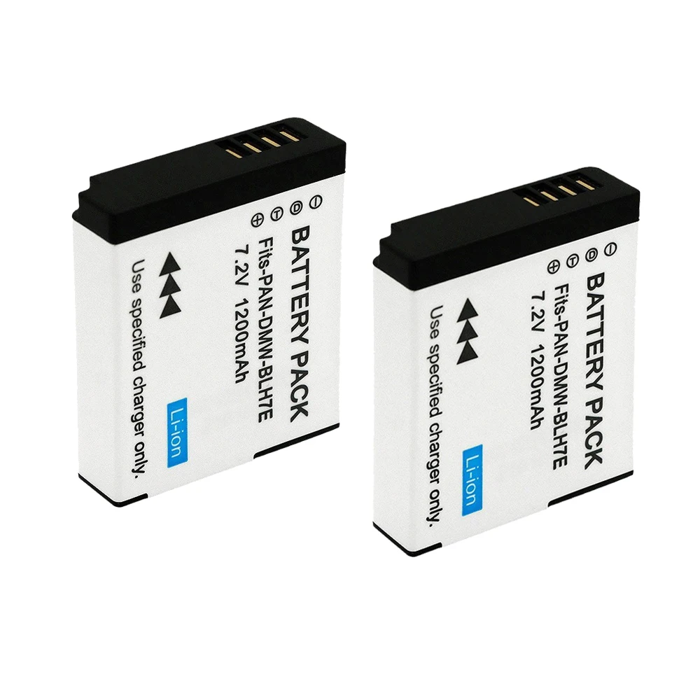 DMW-BLH7E Battery 1200mAh DMW-BLH7 DMW-BLH7PP Rechargeable Batteries For Panasonic Lumix DMC-GM5 DMC-GF7 DMC-GF8 Camera Battery
DMW-BLH7E Battery 1200mAh DMW-BLH7 DMW-BLH7PP Rechargeable Batteries For Panasonic Lumix DMC-GM5 DMC-GF7 DMC-GF8 Camera Battery