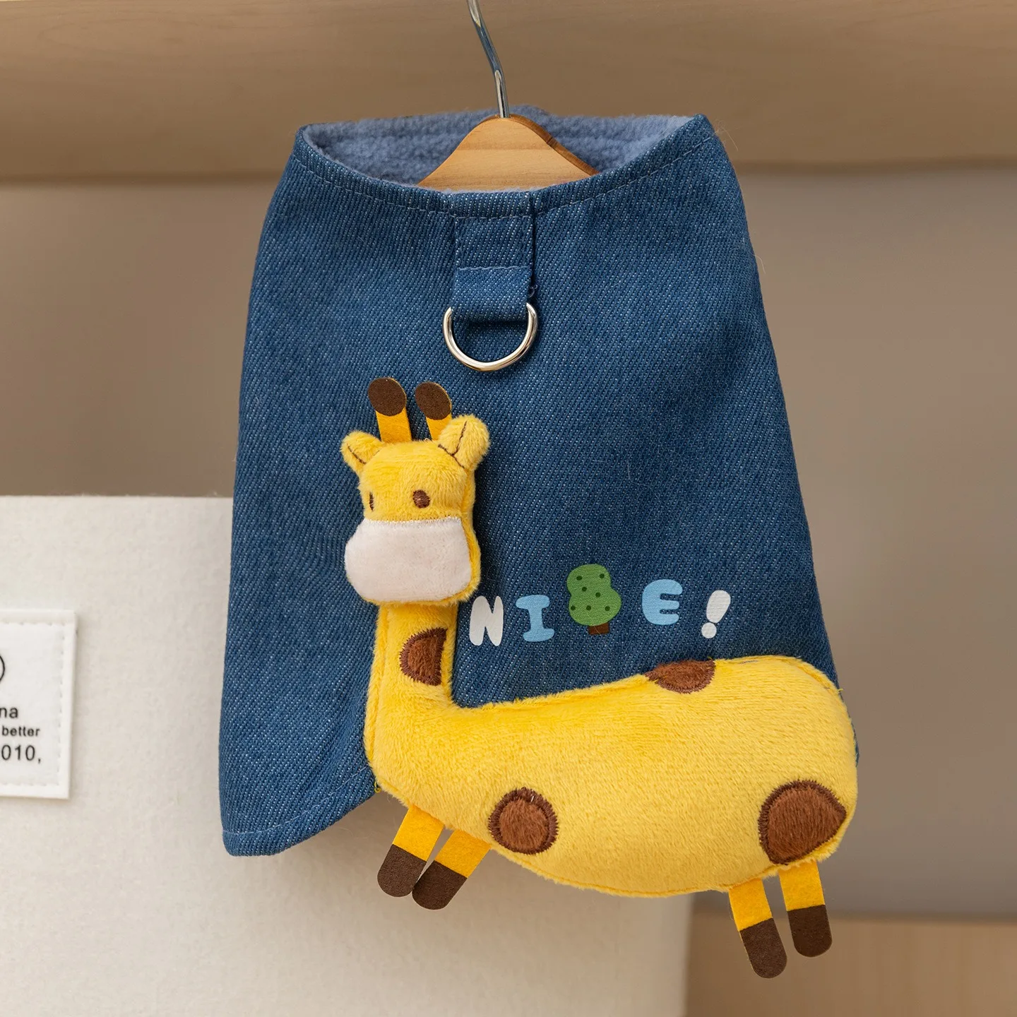 Cute Little Deer Vest Cartoon Dog Clothes Teddy Winter Warm Open-front Shirt Small and Medium-sized Dog Sleeveless Jacket
Cute Little Deer Vest Cartoon Dog Clothes Teddy Winter Warm Open-front Shirt Small and Medium-sized Dog Sleeveless Jacket
