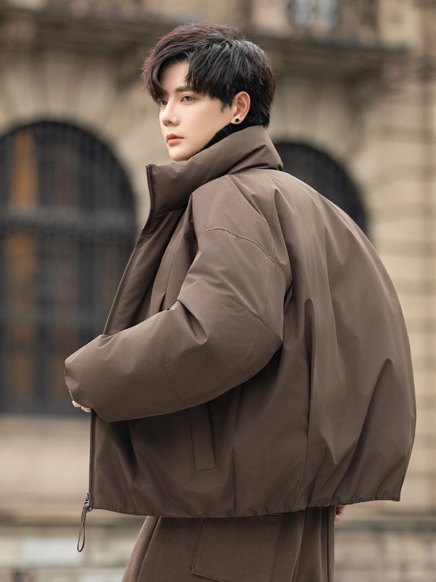 Men's Stand Collar down Jaet 2025 New Winter Thi Warm Trendy 90 White Du down ort Coat Warmth Polyester Fiber Long Sl...
Men's Stand Collar down Jaet 2025 New Winter Thi Warm Trendy 90 White Du down ort Coat Warmth Polyester Fiber Long Sl...