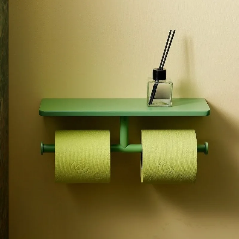 Tissue holder No punching toilet Roll holder Storage toilet paper holder Wall-mounted high-end hotel
Tissue holder No punching toilet Roll holder Storage toilet paper holder Wall-mounted high-end hotel