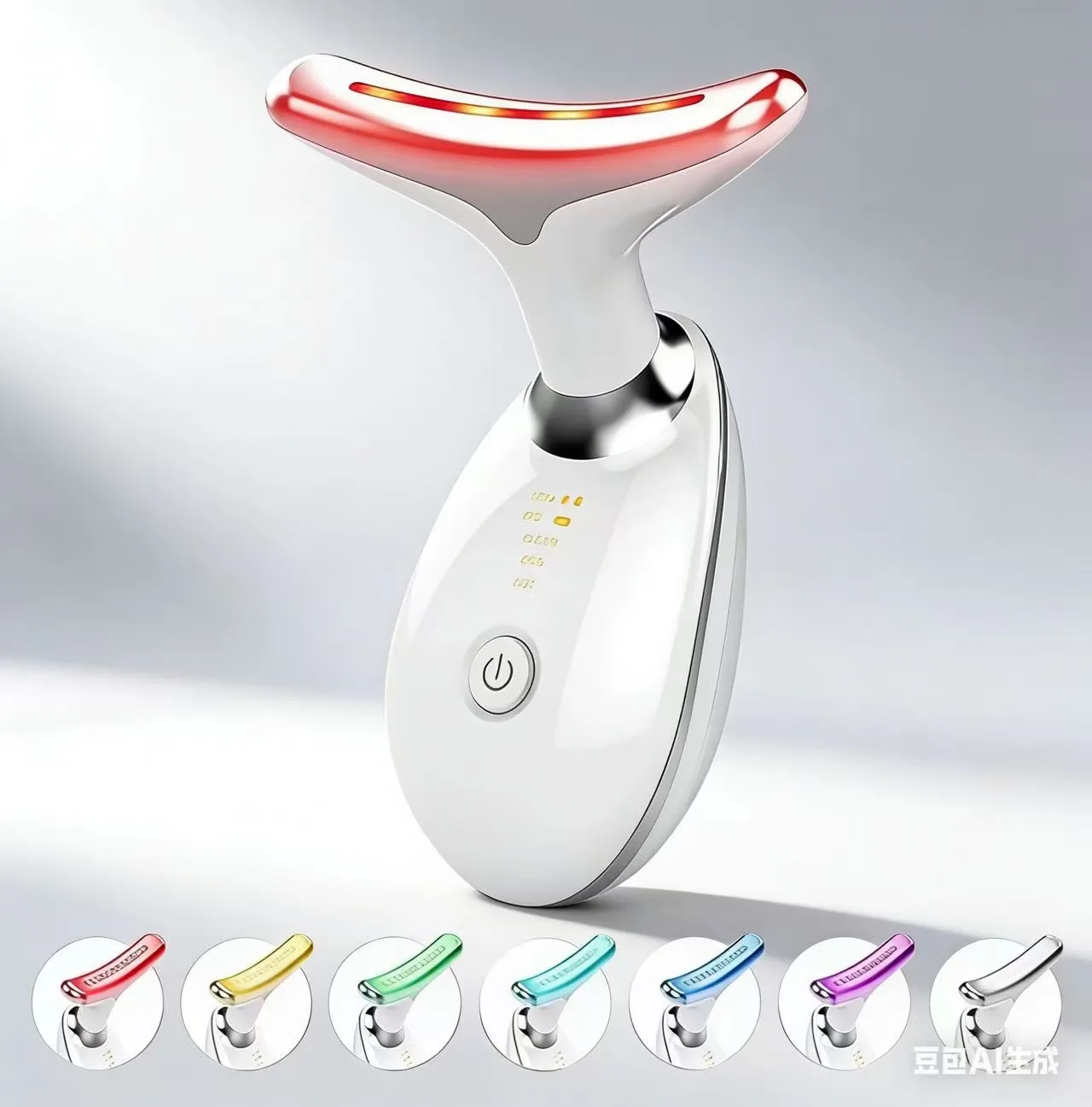 Multi-functional 7 Color Neck Face Lifter Ems Neck Face Lifting Massager Skin Tighten Device Led Photon Therapy Anti Wrinkle
Multi-functional 7 Color Neck Face Lifter Ems Neck Face Lifting Massager Skin Tighten Device Led Photon Therapy Anti Wrinkle