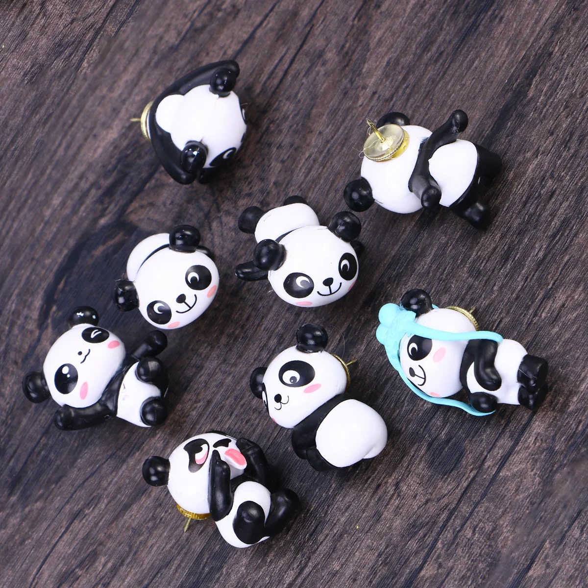 8Pcs Adorable Cartoon Panda Push Pins Plastic Map Board Tacks Love Brighten Environment Perfect Marking 
8Pcs Adorable Cartoon Panda Push Pins Plastic Map Board Tacks Love Brighten Environment Perfect Marking
