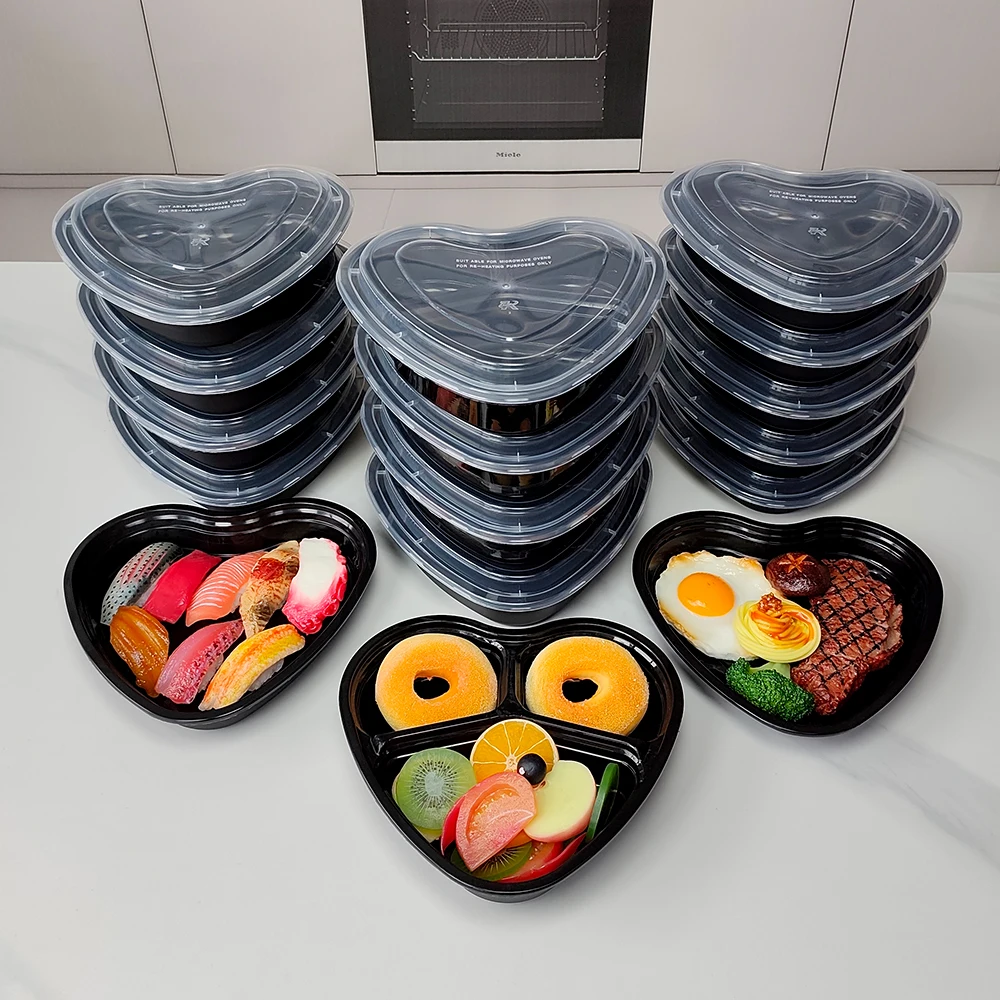 20 Pieces, Heart-Shaped Meal Preparation Containers, Ceremonial Love-Themed Takeaway Boxes, Reusable/With Transparent Lids - Love Bento Boxes - Steak Boxes, Perfect for Weddings, Valentine's Day, Christmas, Parties, Anniversaries
20 Pieces, Heart-Shaped Meal Preparation Containers, Ceremonial Love-Themed Takeaway Boxes, Reusable/With Transparent Lids - Love Bento Boxes - Steak Boxes, Perfect for Weddings, Valentine's Day, Christmas, Parties, Anniversaries