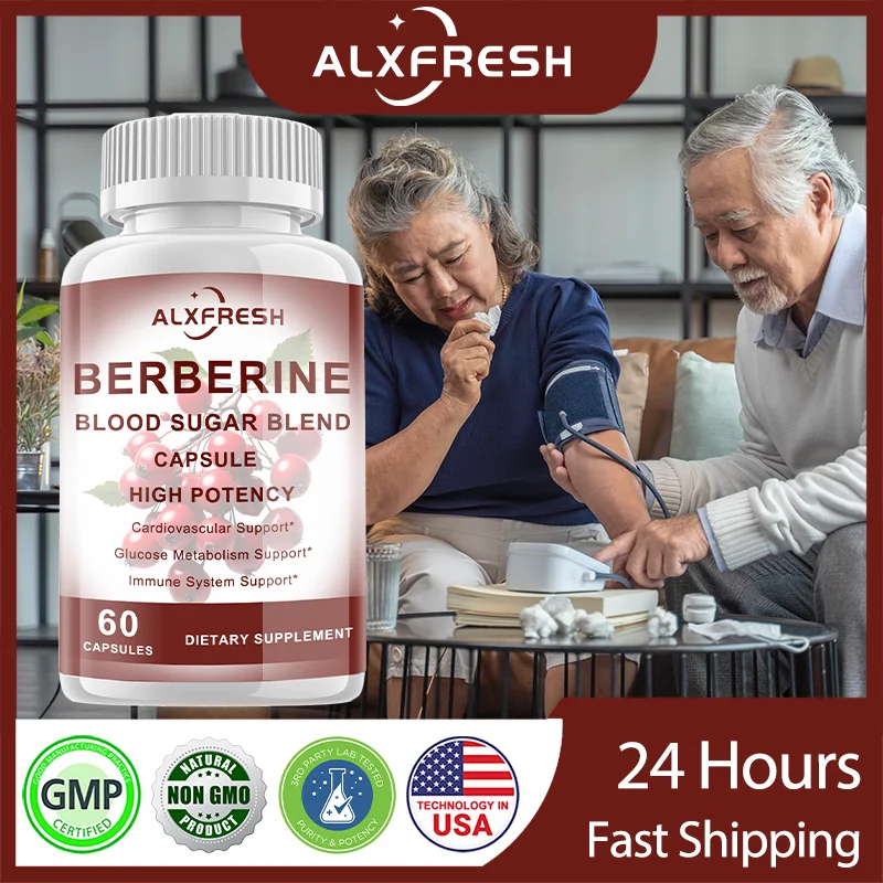 Berberine Capsules For Regulate Blood Lipids Blood Sugar Metabolism Promote Cardiovascular Intestinal Health Antibacterial Anti
Berberine Capsules For Regulate Blood Lipids Blood Sugar Metabolism Promote Cardiovascular Intestinal Health Antibacterial Anti