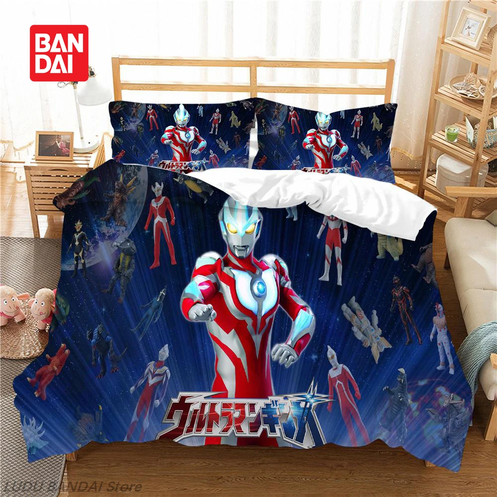 3Pcs Ultraman Bedding Set Duvet Cover Case Tiga Dyna Gaia Anime Quilt Cover Set Kids Boys Bedroom Decor Christmas Gift Hero
3Pcs Ultraman Bedding Set Duvet Cover Case Tiga Dyna Gaia Anime Quilt Cover Set Kids Boys Bedroom Decor Christmas Gift Hero