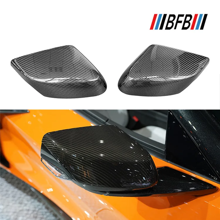 For Chevrolet Corvette C8 Dry Carbon Fiber Rearview Mirror Housing, Left and Right Mirror Cover modification 19-23
For Chevrolet Corvette C8 Dry Carbon Fiber Rearview Mirror Housing, Left and Right Mirror Cover modification 19-23