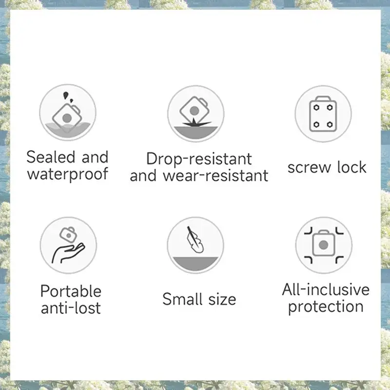 New-6X For Airtag Locator Soft Silicone Protective Cover Waterproof Anti-Lost Anti-Scratch Case With Keychain Accessories
New-6X For Airtag Locator Soft Silicone Protective Cover Waterproof Anti-Lost Anti-Scratch Case With Keychain Accessories
