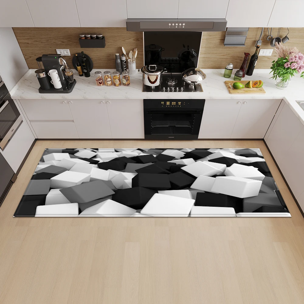 Modern Kitchen Doormat Decor Bedroom Carpet Bathroom Anti-Slip Floor Home Balcony Hallway Long Rug Bedside Living Room Foot Mat
Modern Kitchen Doormat Decor Bedroom Carpet Bathroom Anti-Slip Floor Home Balcony Hallway Long Rug Bedside Living Room Foot Mat