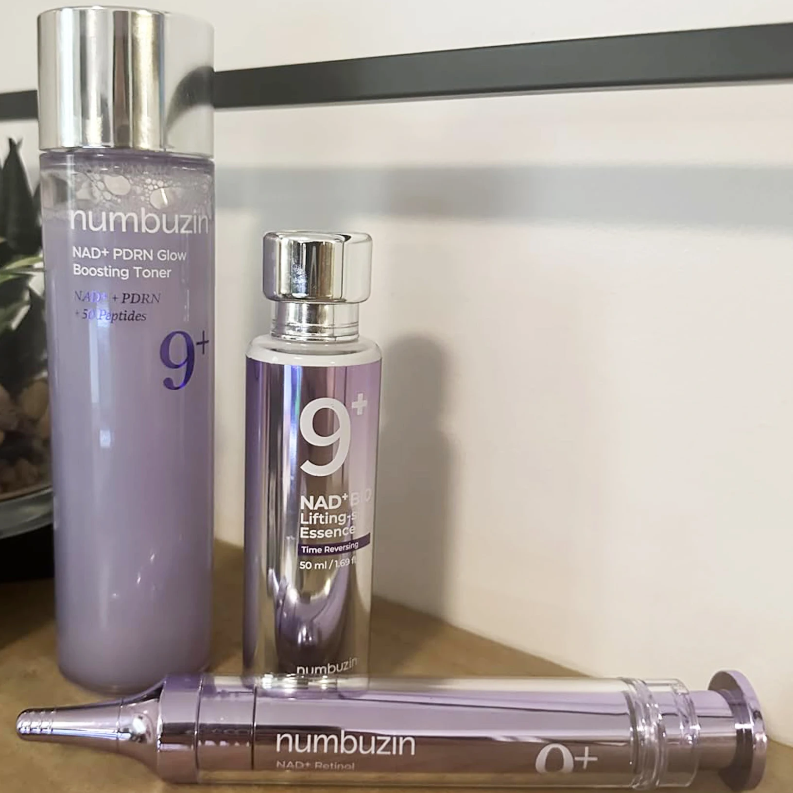 Numbuzin No.9 NAD+Peptide Lifting Serum+Salmon PDRN Glow Boosting Toner Retinol Eye Cream+Firming Wrinkles Hydrating Skin Care
Numbuzin No.9 NAD+Peptide Lifting Serum+Salmon PDRN Glow Boosting Toner Retinol Eye Cream+Firming Wrinkles Hydrating Skin Care