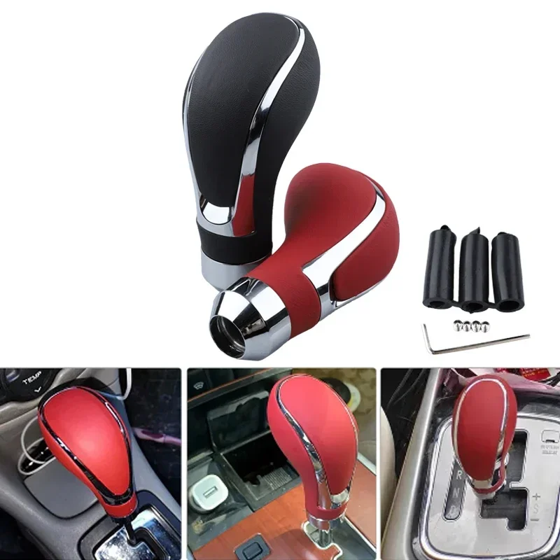 New PU leather car shift knob Universal M8 M10 M12 automatic shift knob Manual transmission Cool personality shift lever
New PU leather car shift knob Universal M8 M10 M12 automatic shift knob Manual transmission Cool personality shift lever