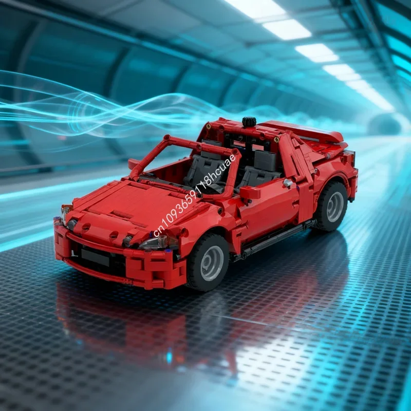 1139pcs MOC Jp Cars CR X Del Sol Red Technical Model Toys Building Blocks Creative Idea Education Festival Gifts Brick
1139pcs MOC Jp Cars CR X Del Sol Red Technical Model Toys Building Blocks Creative Idea Education Festival Gifts Brick