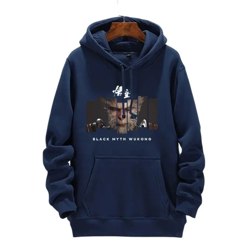 Black Mythology Wukong Game Merchandise Black Men's Autumn and Winter Print Hoodie Men's and Women's Monkey Saint Clothes Hoodie
Black Mythology Wukong Game Merchandise Black Men's Autumn and Winter Print Hoodie Men's and Women's Monkey Saint Clothes Hoodie