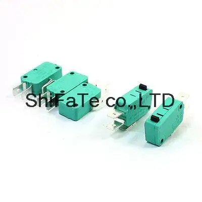 KW3-OZ 16A 250 В переменного тока SPDT NO NC Базовый микропереключатель мгновенного действия Зеленый 5 шт.
KW3-OZ 16A 250 В переменного тока SPDT NO NC Базовый микропереключатель мгновенного действия Зеленый 5 шт.