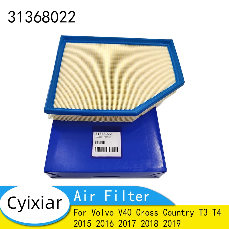 Car Engine Air Filter for Volvo V40 Cross Country T3 T4 2015 2016 2017 2018 2019 31368022
Car Engine Air Filter for Volvo V40 Cross Country T3 T4 2015 2016 2017 2018 2019 31368022