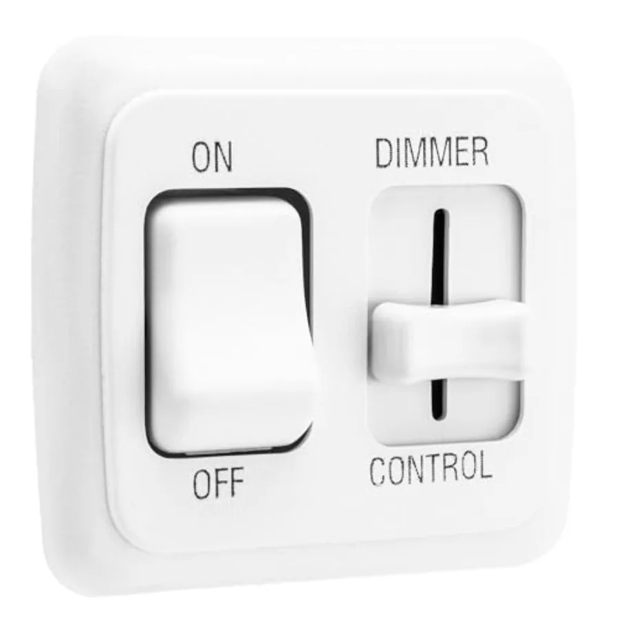 RV Dimmer Switch 12V DC High Side Dimmer Light Switch Compatible with LED Lights Made in America
RV Dimmer Switch 12V DC High Side Dimmer Light Switch Compatible with LED Lights Made in America