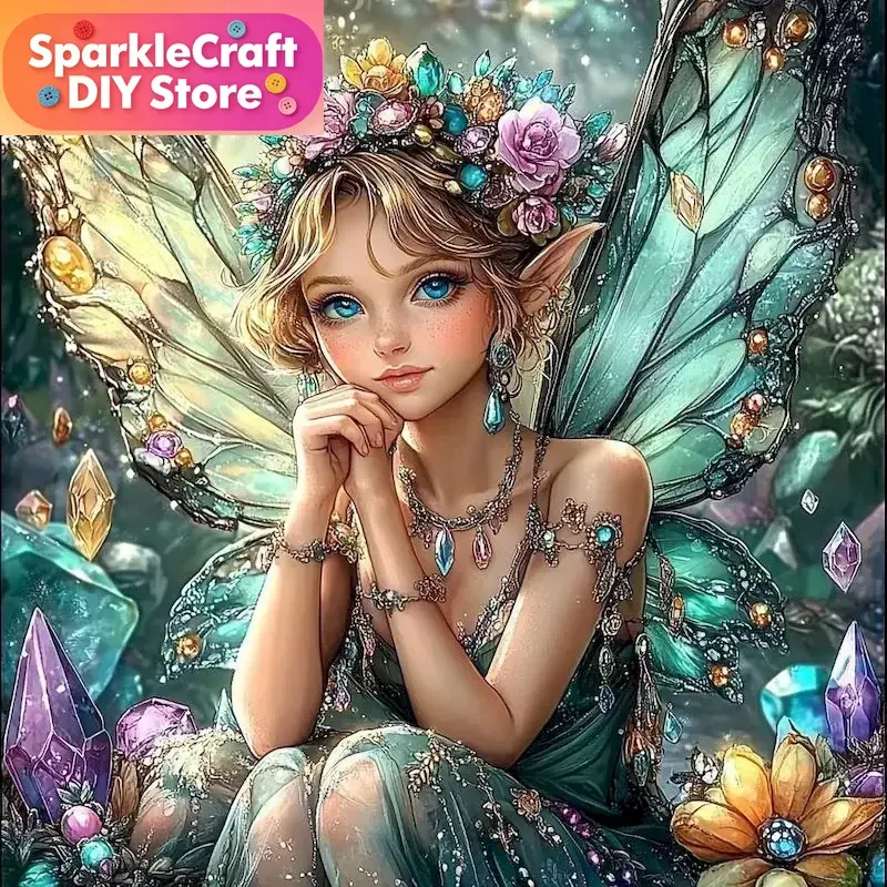 DIY Diamond Painting Elf Diamond Embroidery Cross Stitch Hand Pictures Of Rhinestones Mosaic Decor For Home
DIY Diamond Painting Elf Diamond Embroidery Cross Stitch Hand Pictures Of Rhinestones Mosaic Decor For Home