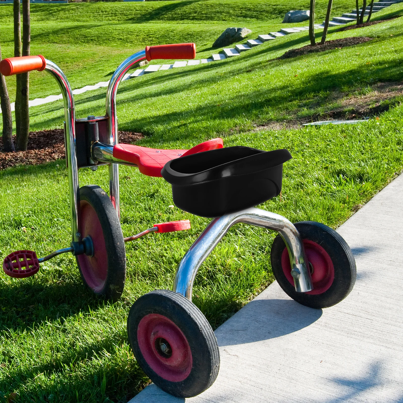 Sturdy Childrens Tricycle Back Basket High Durability Versatile Fit for Most Kids Bikes Without Bike Basket
Sturdy Childrens Tricycle Back Basket High Durability Versatile Fit for Most Kids Bikes Without Bike Basket