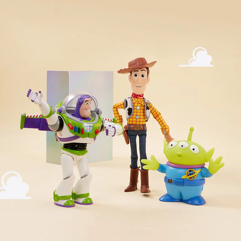 Disney Official Toy Story Buzz Lightyear Woody Alien Authentic Action Figures Collectible Dolls New Year Holiday Gift For Kids
Disney Official Toy Story Buzz Lightyear Woody Alien Authentic Action Figures Collectible Dolls New Year Holiday Gift For Kids