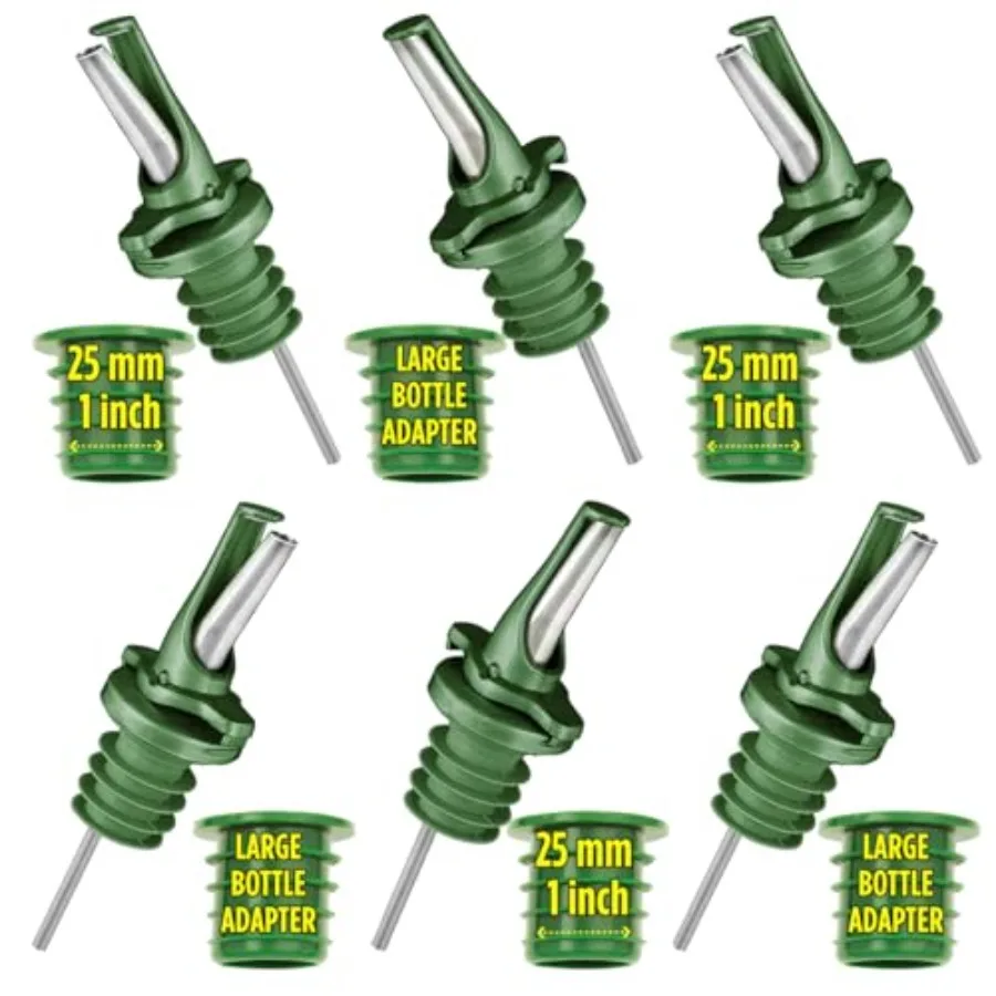 Olive Spout for Olive Dispenser - UK Patented Pourer - Mid Flow Shut Off for Accurate Measurement - One Handed Open and Close C
Olive Spout for Olive Dispenser - UK Patented Pourer - Mid Flow Shut Off for Accurate Measurement - One Handed Open and Close C