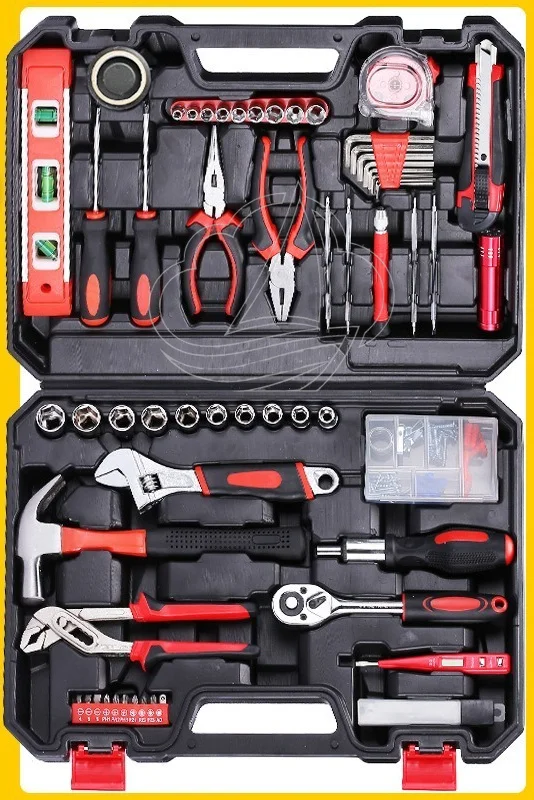 Household Har Tool Kit Multifunctional Manual Tools for Electrician and Daily Repair
Household Har Tool Kit Multifunctional Manual Tools for Electrician and Daily Repair