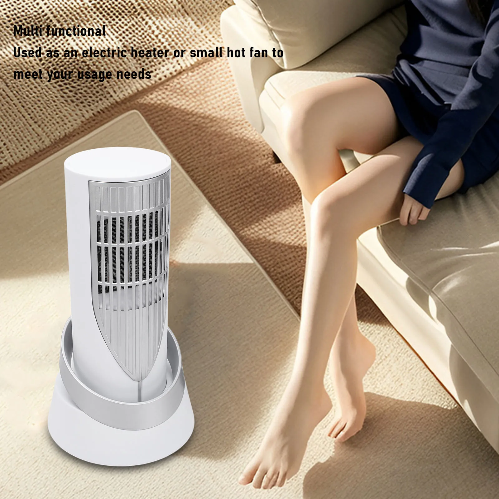 Desktop Heater Rapid Heating Portable Electric Heater Multifunctional Small Space Heater for Office Home
Desktop Heater Rapid Heating Portable Electric Heater Multifunctional Small Space Heater for Office Home