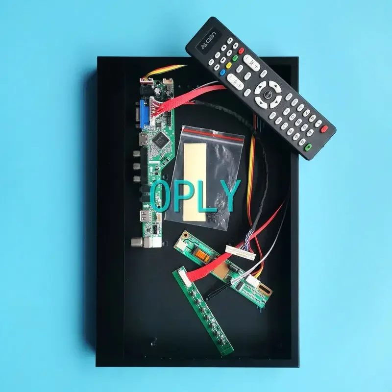 Metal Case+Analog TV Driver Board Fit CLAA154WB03A CLAA154WB04 15.4" DIY Kit VGA USB HDMI-Compatible 30 Pin LVDS 1CCFL 1280*800
Metal Case+Analog TV Driver Board Fit CLAA154WB03A CLAA154WB04 15.4" DIY Kit VGA USB HDMI-Compatible 30 Pin LVDS 1CCFL 1280*800