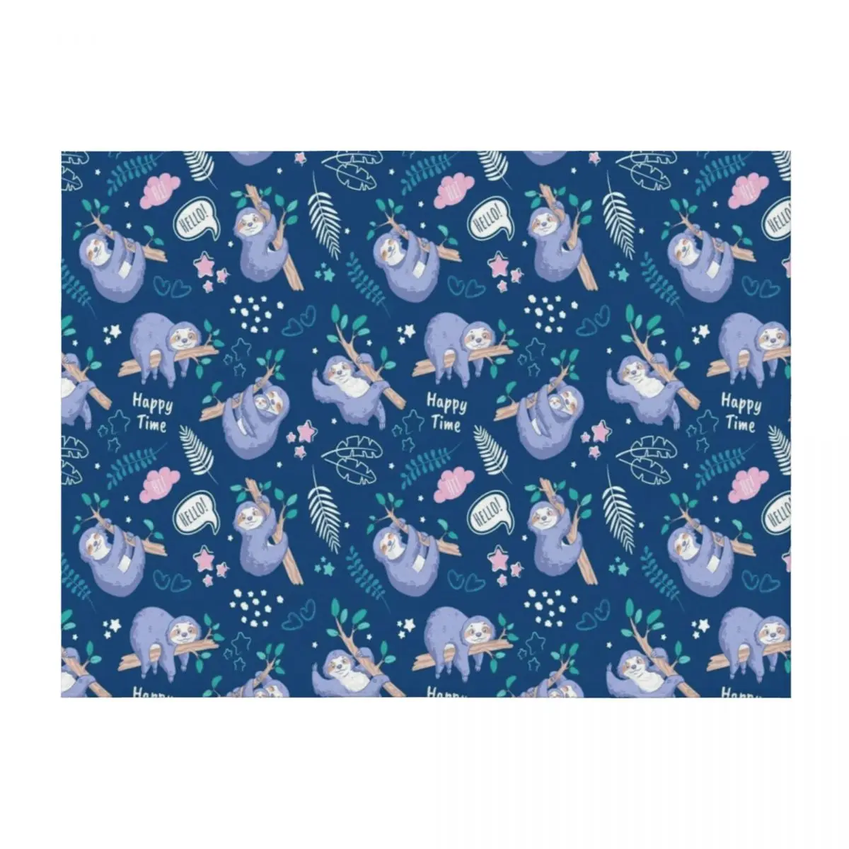 Sloths tropical elements cute pattern Throw Blanket Hair for sofa for babies warm winter Blankets
Sloths tropical elements cute pattern Throw Blanket Hair for sofa for babies warm winter Blankets