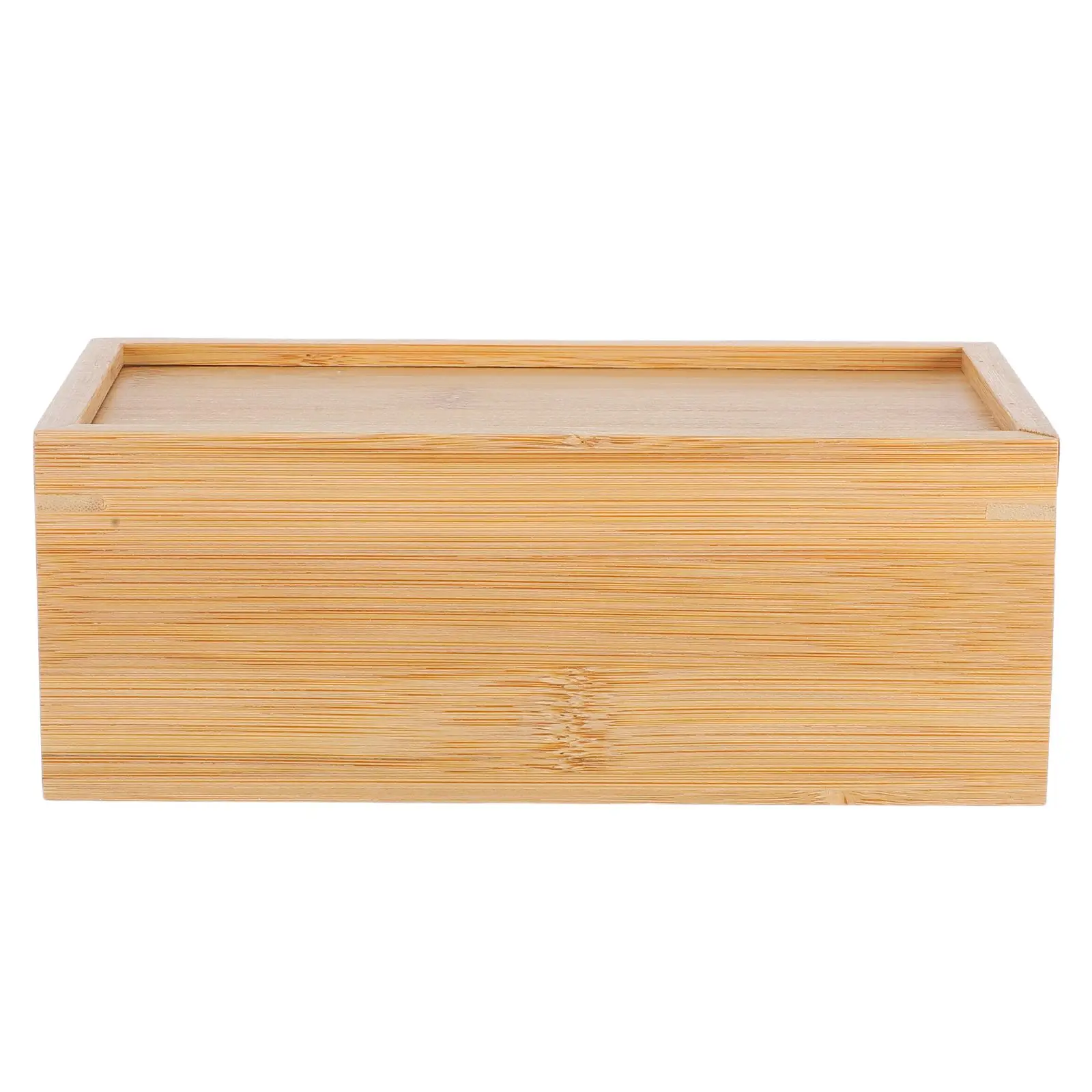 Wooden Storage Box with Sliding Lid Desk Organizer Home Decor Large Capacity Office Supplies Container File Folder
Wooden Storage Box with Sliding Lid Desk Organizer Home Decor Large Capacity Office Supplies Container File Folder