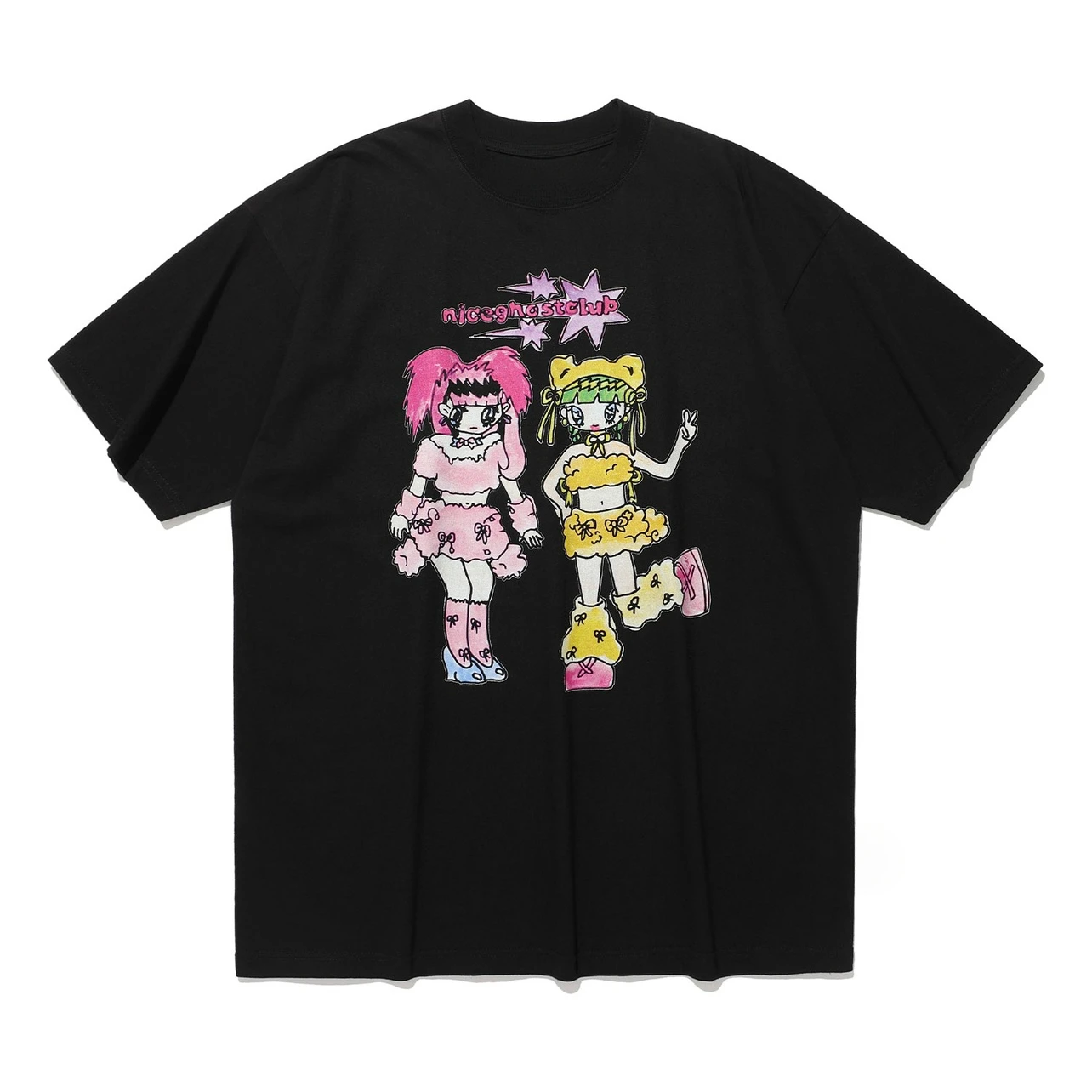 Somi Home South Korea Niceghostclub Soulpusssycat Short-sleeved T-shirt Ginger Shiqi Lin Nalian The Same Model
Somi Home South Korea Niceghostclub Soulpusssycat Short-sleeved T-shirt Ginger Shiqi Lin Nalian The Same Model