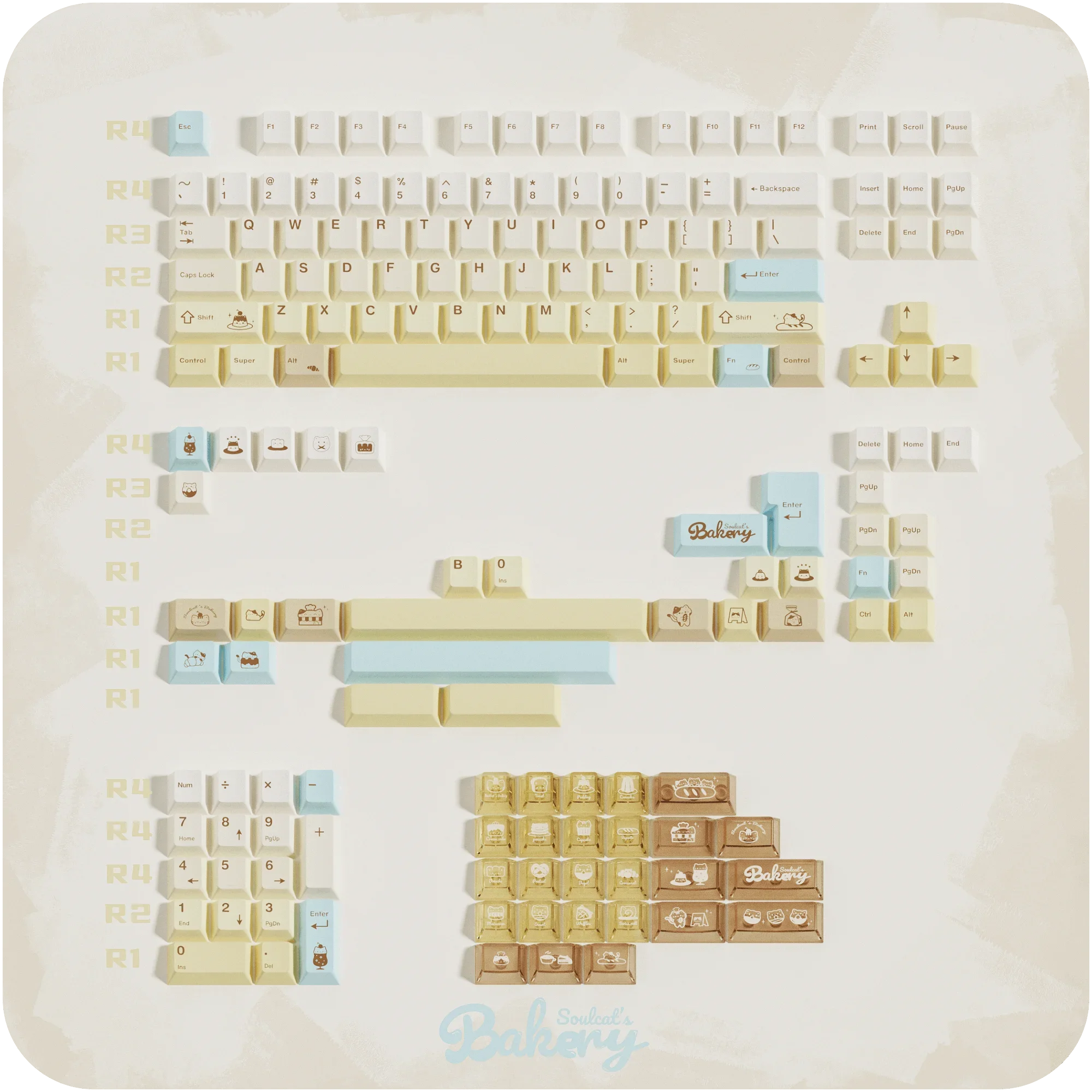 Колпачки для клавиш Baked Meow Meow PBT + прозрачные колпачки для ПК, полный набор сублимационной индивидуальной механической клавиатуры
Колпачки для клавиш Baked Meow Meow PBT + прозрачные колпачки для ПК, полный набор сублимационной индивидуальной механической клавиатуры
