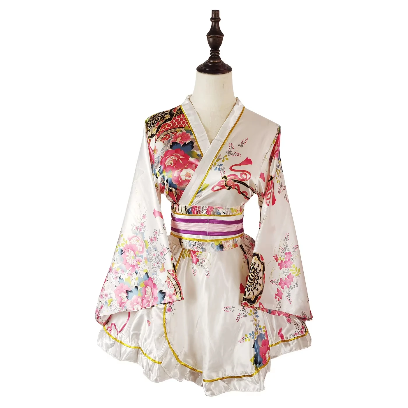 Kimono Traditional Japanese Costume Dress For Women Sakura Yukata Japanese Kawaii Anime Cosplay Stage Show Costumes
Kimono Traditional Japanese Costume Dress For Women Sakura Yukata Japanese Kawaii Anime Cosplay Stage Show Costumes