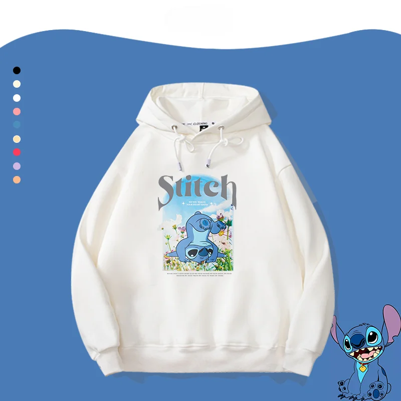 Stitch Sweater Women's Disney Stitch Clothes 2024 New Popular Early Autumn Hooded Loose Long-sleeved Cartoon Design Sense Niche
Stitch Sweater Women's Disney Stitch Clothes 2024 New Popular Early Autumn Hooded Loose Long-sleeved Cartoon Design Sense Niche