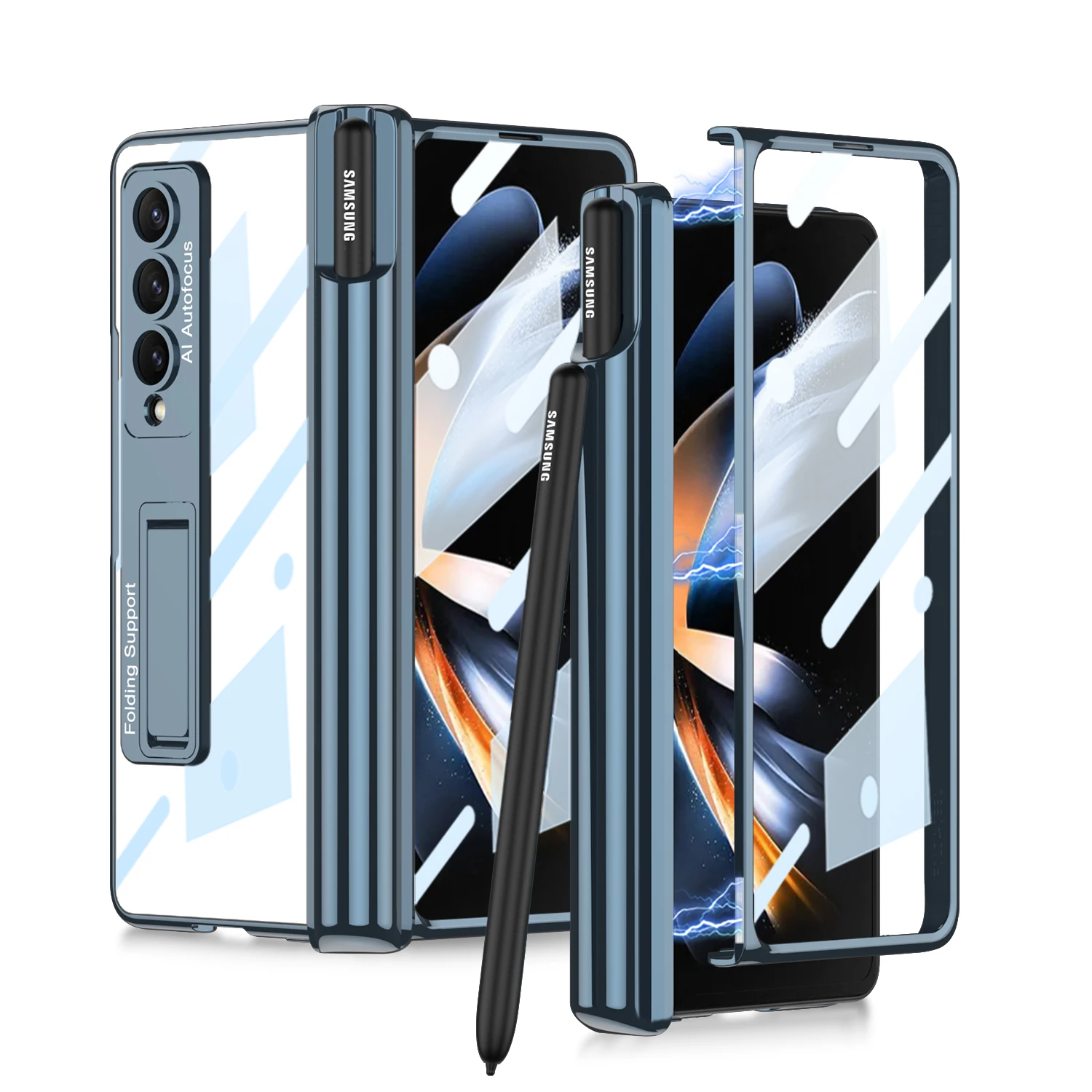 Прозрачный складной чехол-подставка для телефона с покрытием для Samsung Galaxy Z, Складывающийся 4 дюйма, складной D3, складной 3, складной 4, Zfold4, пленка из закаленного стекла, чехлы
Прозрачный складной чехол-подставка для телефона с покрытием для Samsung Galaxy Z, Складывающийся 4 дюйма, складной D3, складной 3, складной 4, Zfold4, пленка из закаленного стекла, чехлы