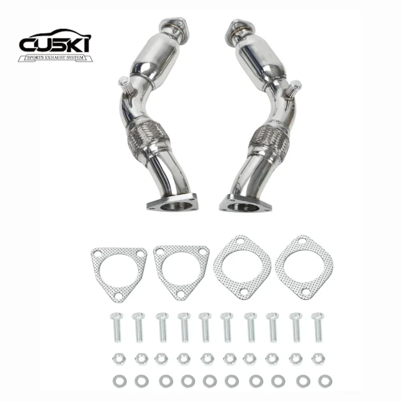 Выхлопная труба с высоким потоком, подходит для Infiniti FX35 2003-2006 3.5L 3498CC V6 GAS DOHC, выхлопная система из нержавеющей стали
Выхлопная труба с высоким потоком, подходит для Infiniti FX35 2003-2006 3.5L 3498CC V6 GAS DOHC, выхлопная система из нержавеющей стали