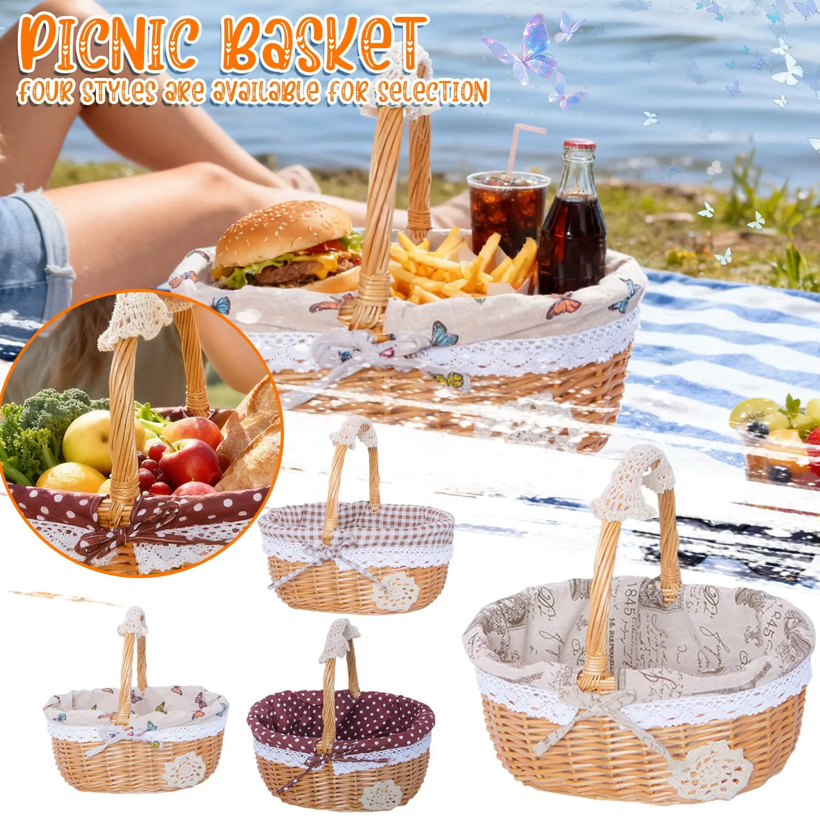 Плетеные корзины ручной работы с ручками, коробка для завтрака, фруктов, спальни, ванной комнаты, домашнего декора, принадлежности для хранения на пикника
Плетеные корзины ручной работы с ручками, коробка для завтрака, фруктов, спальни, ванной комнаты, домашнего декора, принадлежности для хранения на пикника