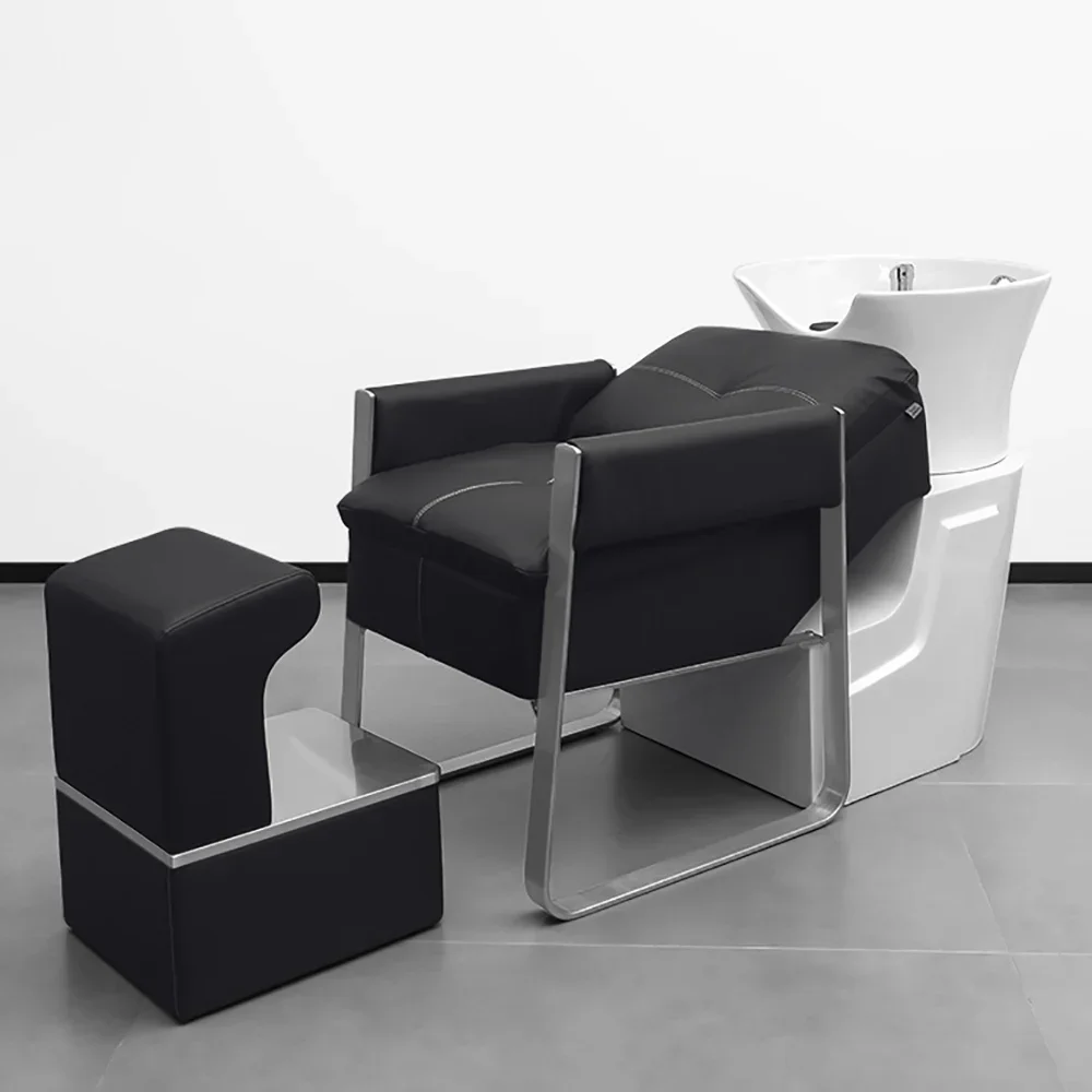 Ergonomic Modern Shampoo Bed Massage Fashion Simple Delicacy Shampoo Recliner Luxury Nordic Cadeira De Barbearia Salon Furniture
Ergonomic Modern Shampoo Bed Massage Fashion Simple Delicacy Shampoo Recliner Luxury Nordic Cadeira De Barbearia Salon Furniture