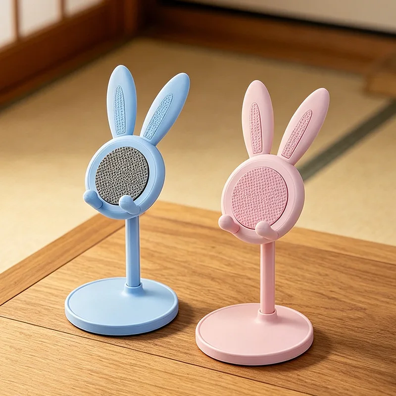 Cute Bunny Ear Phone Stand, Adjustable Retractable Lift Lazy Holder, Universal Desktop Bracket for Mobile Phones and Tablets
Cute Bunny Ear Phone Stand, Adjustable Retractable Lift Lazy Holder, Universal Desktop Bracket for Mobile Phones and Tablets