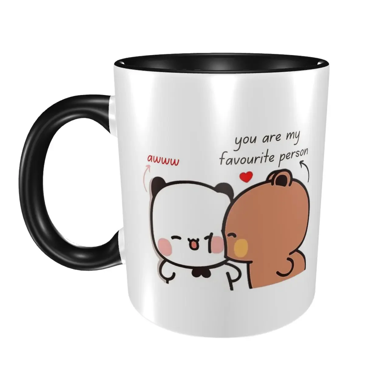 Bubu Dudu Panda And Brownie Bear Couple Mug Funny Ceramic Coffee Cups Tea Mugs Milk Cup Drinkware Gifts for Friends
Bubu Dudu Panda And Brownie Bear Couple Mug Funny Ceramic Coffee Cups Tea Mugs Milk Cup Drinkware Gifts for Friends