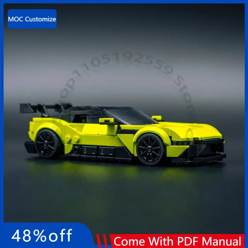 338 PCS Speed Hypercar Vulcan MOC Customize Modular Building Block Design Technology Brick Educational DIY Assembly Toy Gift
338 PCS Speed Hypercar Vulcan MOC Customize Modular Building Block Design Technology Brick Educational DIY Assembly Toy Gift