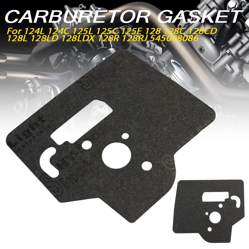 Carburetor Repair Gasket 545008086 For 124L 124C 125L 125C 125E 128 128C 128CD 128L 128LD 128LDX 128R 128RJ Brush Cutter Trimmer
Carburetor Repair Gasket 545008086 For 124L 124C 125L 125C 125E 128 128C 128CD 128L 128LD 128LDX 128R 128RJ Brush Cutter Trimmer