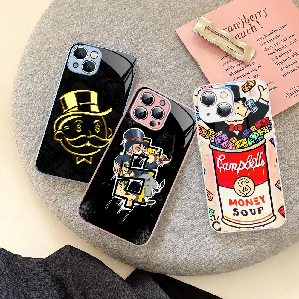 Monopoly Millionaire Dollar Phone Case For iPhone 14 13 12 Mini 11 Pro XS Max X XR 14 Plus Tempered Glass Cover
Monopoly Millionaire Dollar Phone Case For iPhone 14 13 12 Mini 11 Pro XS Max X XR 14 Plus Tempered Glass Cover