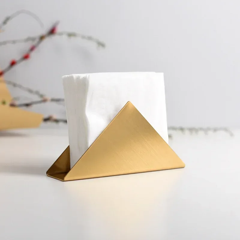 Nordic Golden Triangle Stainless Steel Paper Towel Cafe Tissue Holder Hotel Square Towel Holder Napkin Storage Box Home Decor
Nordic Golden Triangle Stainless Steel Paper Towel Cafe Tissue Holder Hotel Square Towel Holder Napkin Storage Box Home Decor