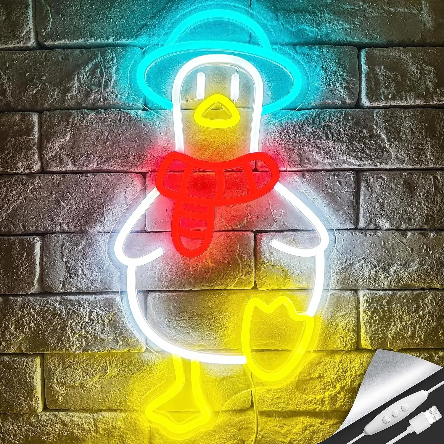 Duck Walking In Hat Neon Sign Bedroom Decoration Children's Toy Neon Sign Decoration Usb light Bulb Birthday Party Decor
Duck Walking In Hat Neon Sign Bedroom Decoration Children's Toy Neon Sign Decoration Usb light Bulb Birthday Party Decor