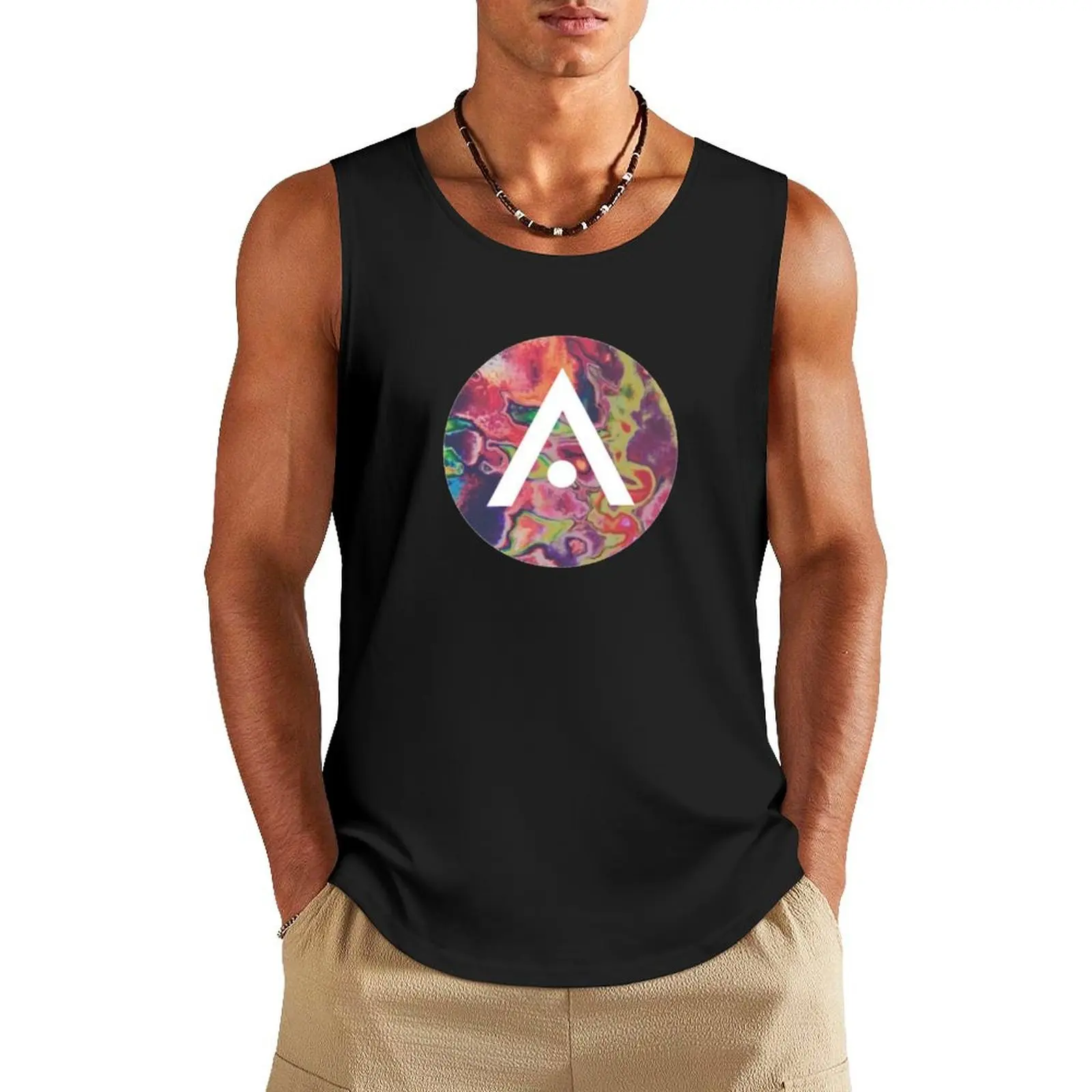 Rainbow Tie Dye Aveda Logo Tank Top Men's t-shirts sports suits Sleeveless top
Rainbow Tie Dye Aveda Logo Tank Top Men's t-shirts sports suits Sleeveless top