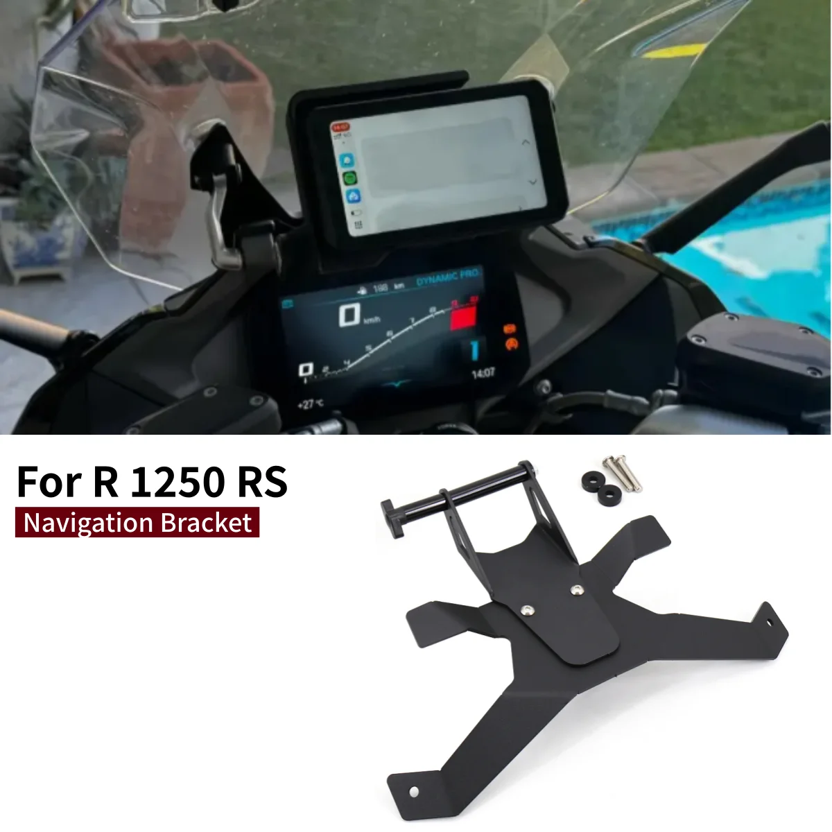 New For BMW R1250RS R 1250 RS r1250rs Motorcycle Accessories GPS Navigation Bracket Phone Holder Mount Navigator Stand Support
New For BMW R1250RS R 1250 RS r1250rs Motorcycle Accessories GPS Navigation Bracket Phone Holder Mount Navigator Stand Support