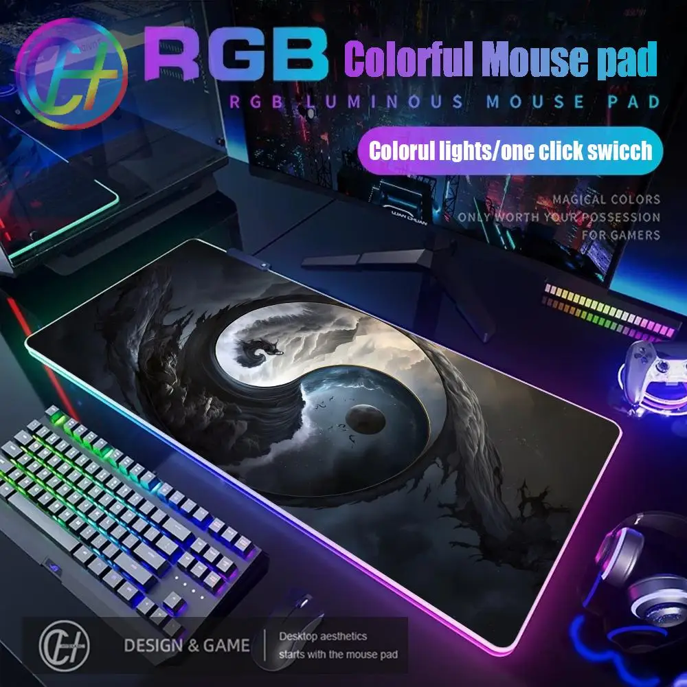Игровой коврик для мыши HYBXAXC Super Cool Large Gaming Mouse Pad RGB, HD коврик для геймеров с LED-подсветкой, XXL 100X50CM 90X40CM
Игровой коврик для мыши HYBXAXC Super Cool Large Gaming Mouse Pad RGB, HD коврик для геймеров с LED-подсветкой, XXL 100X50CM 90X40CM